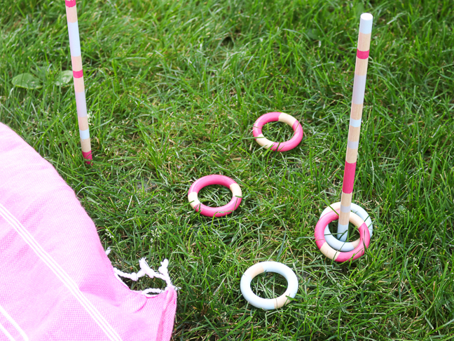 DIY Outdoor Ring Toss Game
