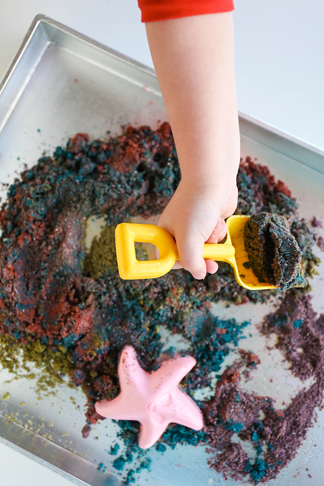 DIY Kinetic Sand To Make With The Kids