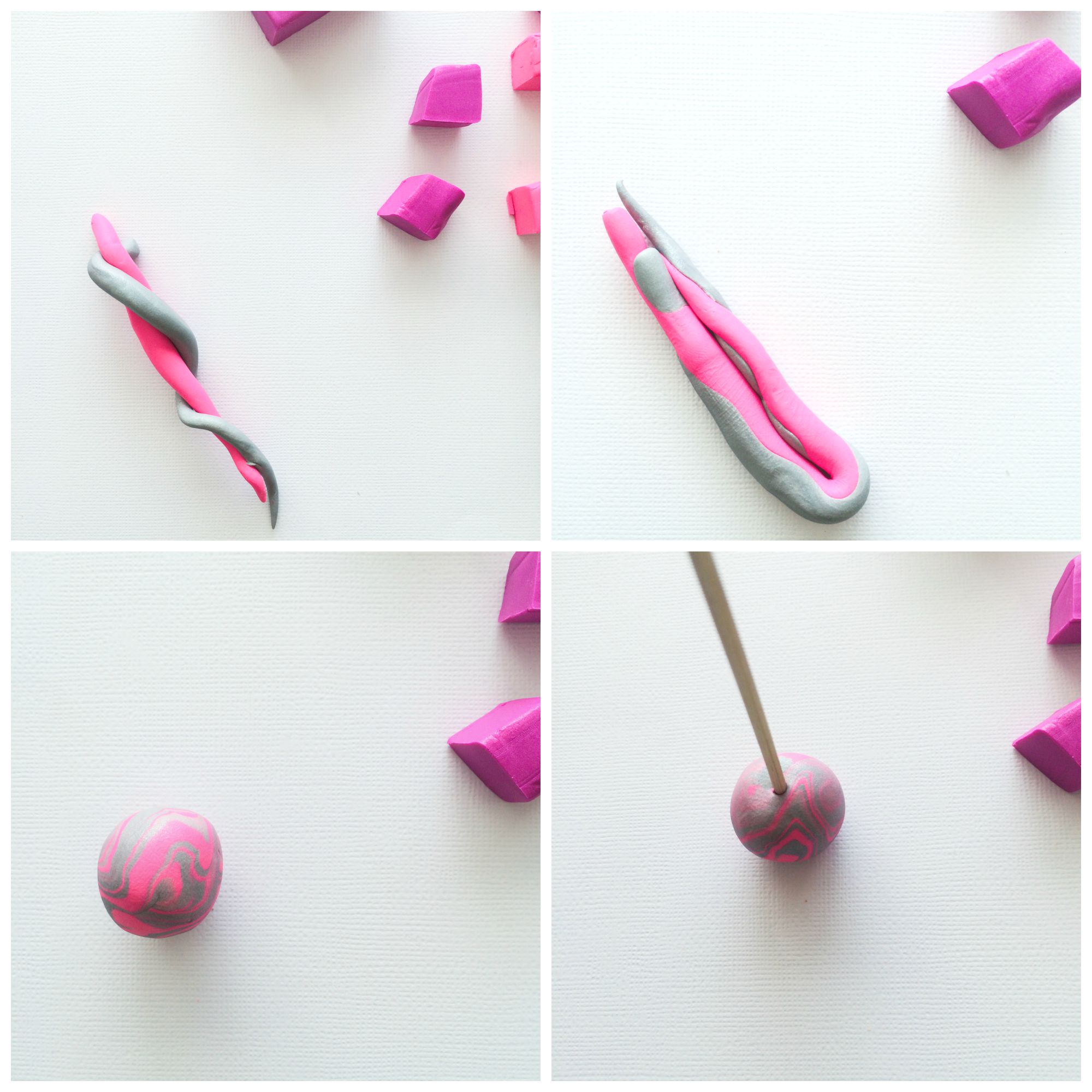 DIY Clay Bead Necklaces