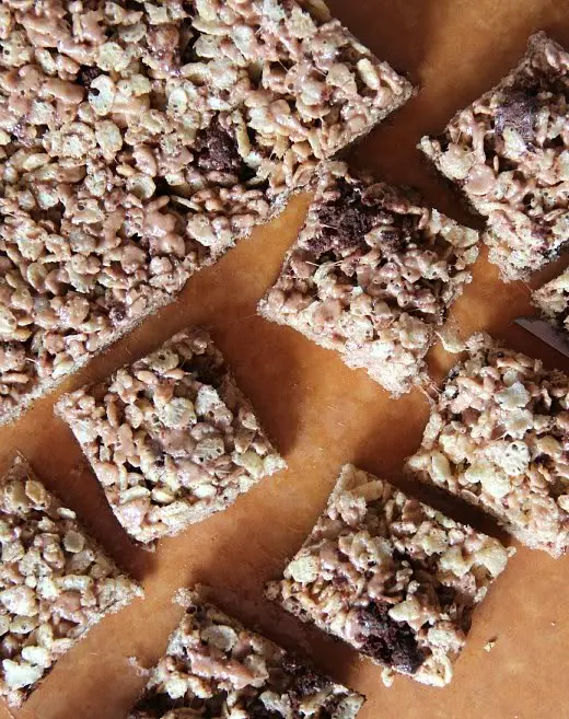 chocolate rice krispies treats