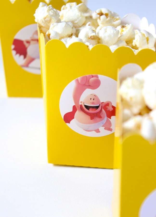 yellow-popcorn-boxes-with-captain-america-sticker