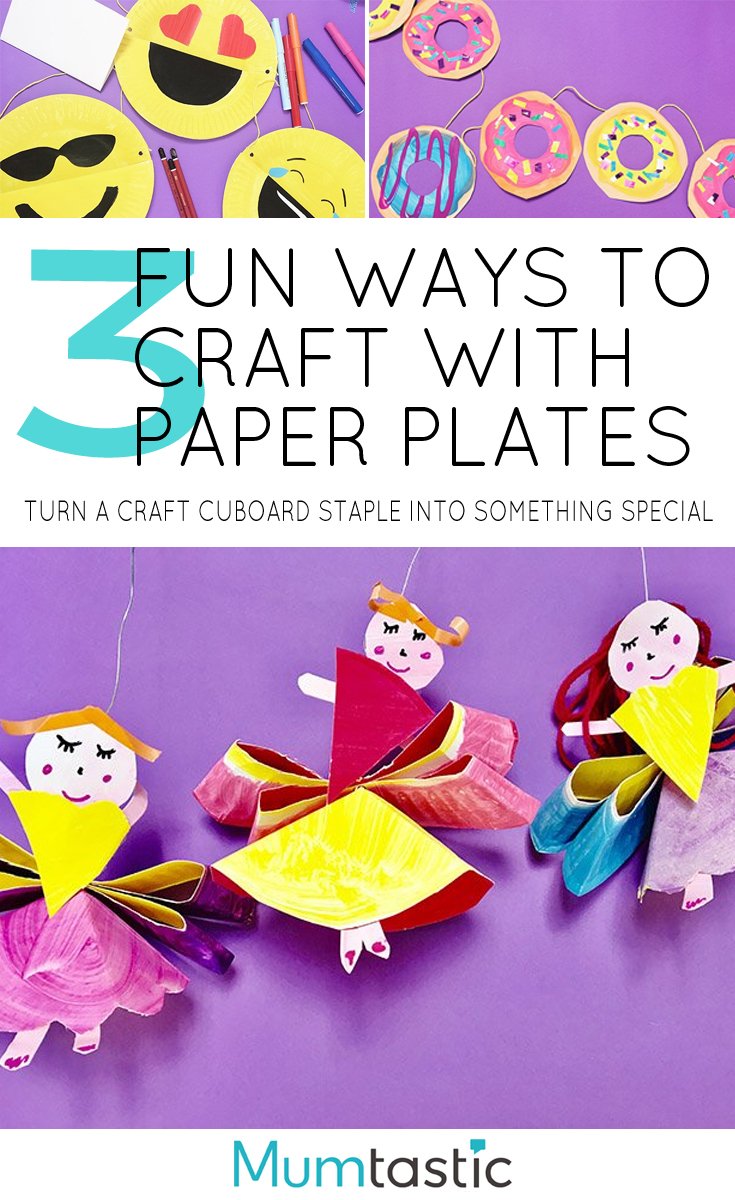 3 Fun Ways with Paper Plates