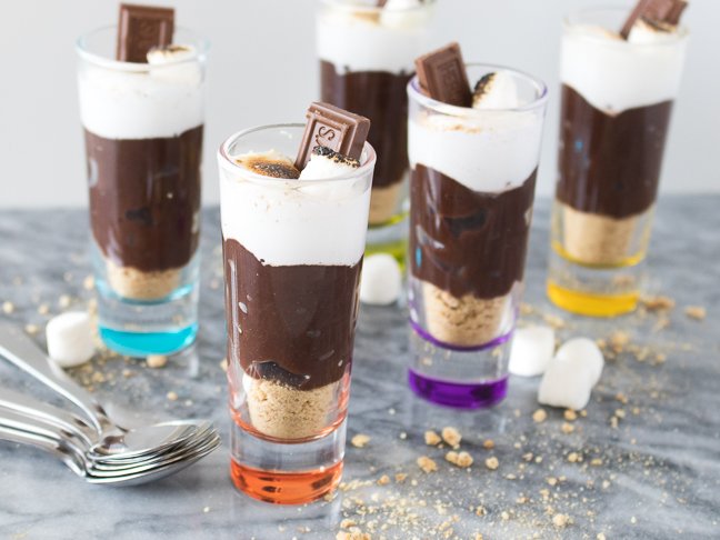 S'mores Dessert Shooters