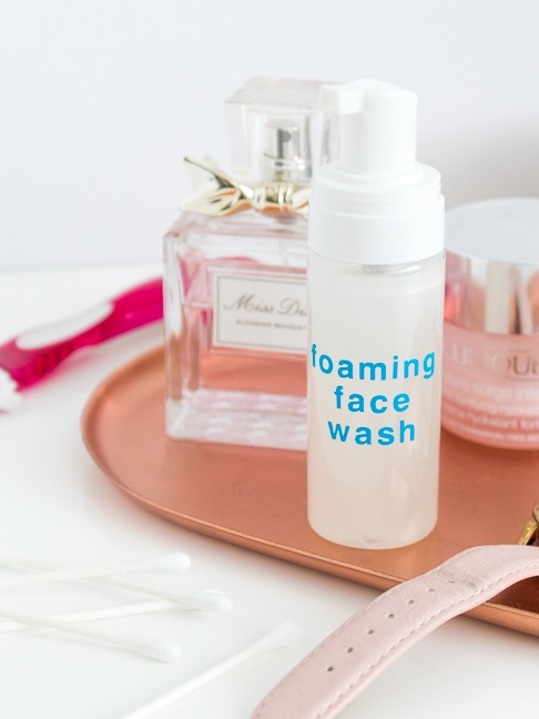 How to Make your Own Gentle Foaming Face Wash