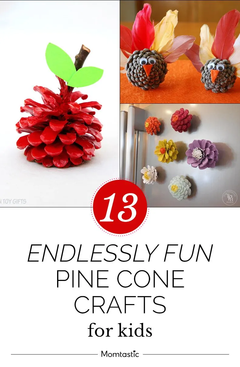 13 Endlessly Fun Pine Cone Crafts For Kids