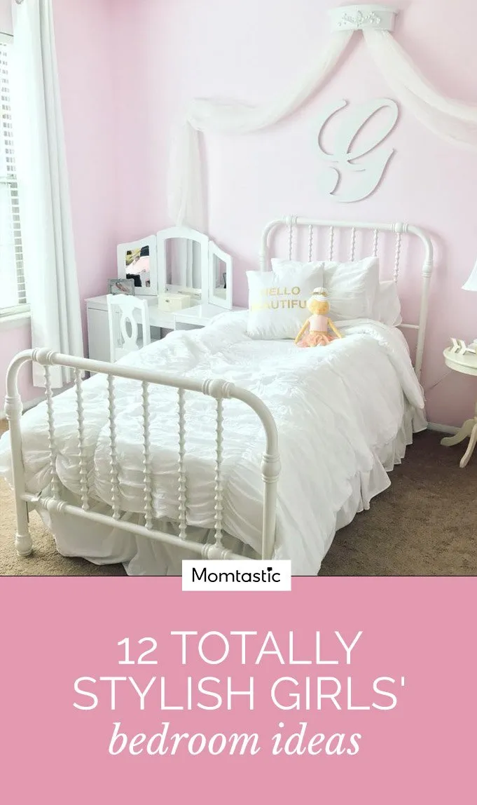 12 Totally Stylish Girls’ Bedroom Ideas