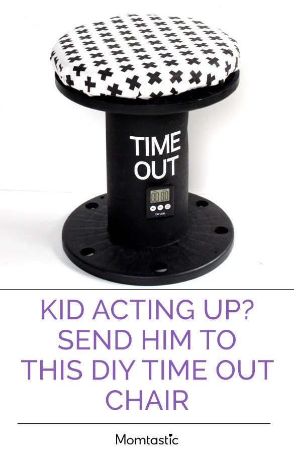 Kid Acting Up? Send Him To This DIY Time Out Chair