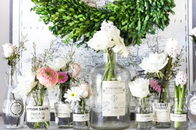 Decorating with apothecary jars