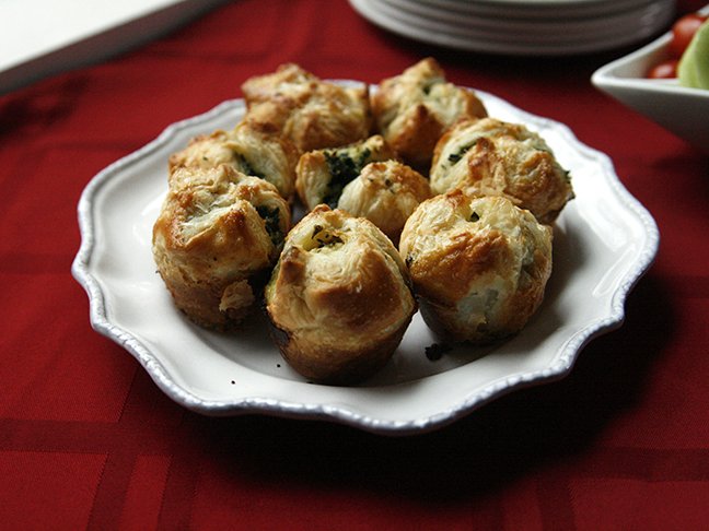 Spinach and Cheese Puffs