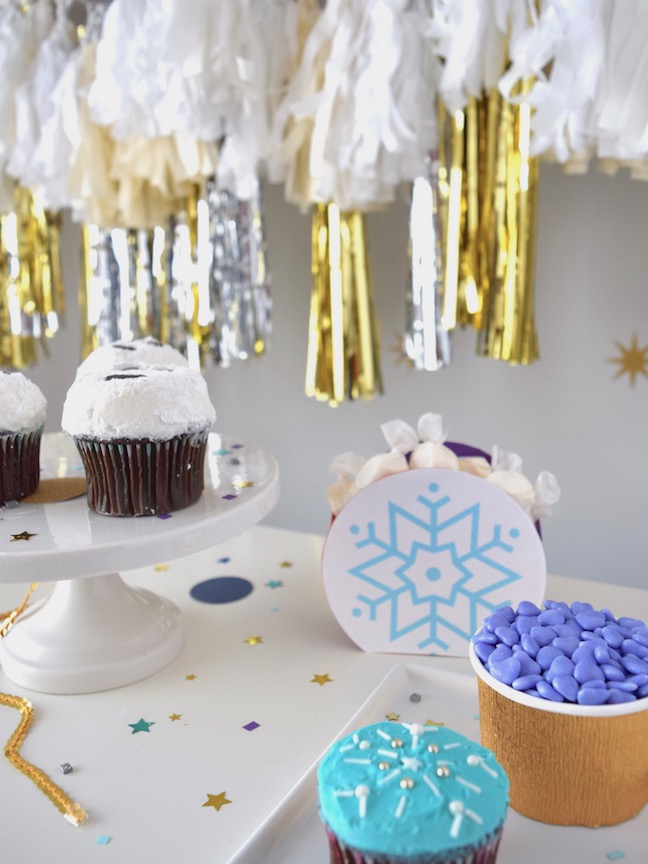 Frozen-Inspired Winter Wonderland Oscar's Party