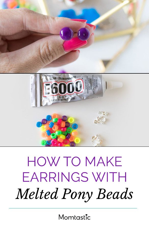 How To Make Earrings With Melted Pony Beads