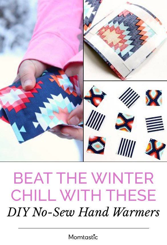 Beat the Winter Chill With These DIY No-Sew Hand Warmers
