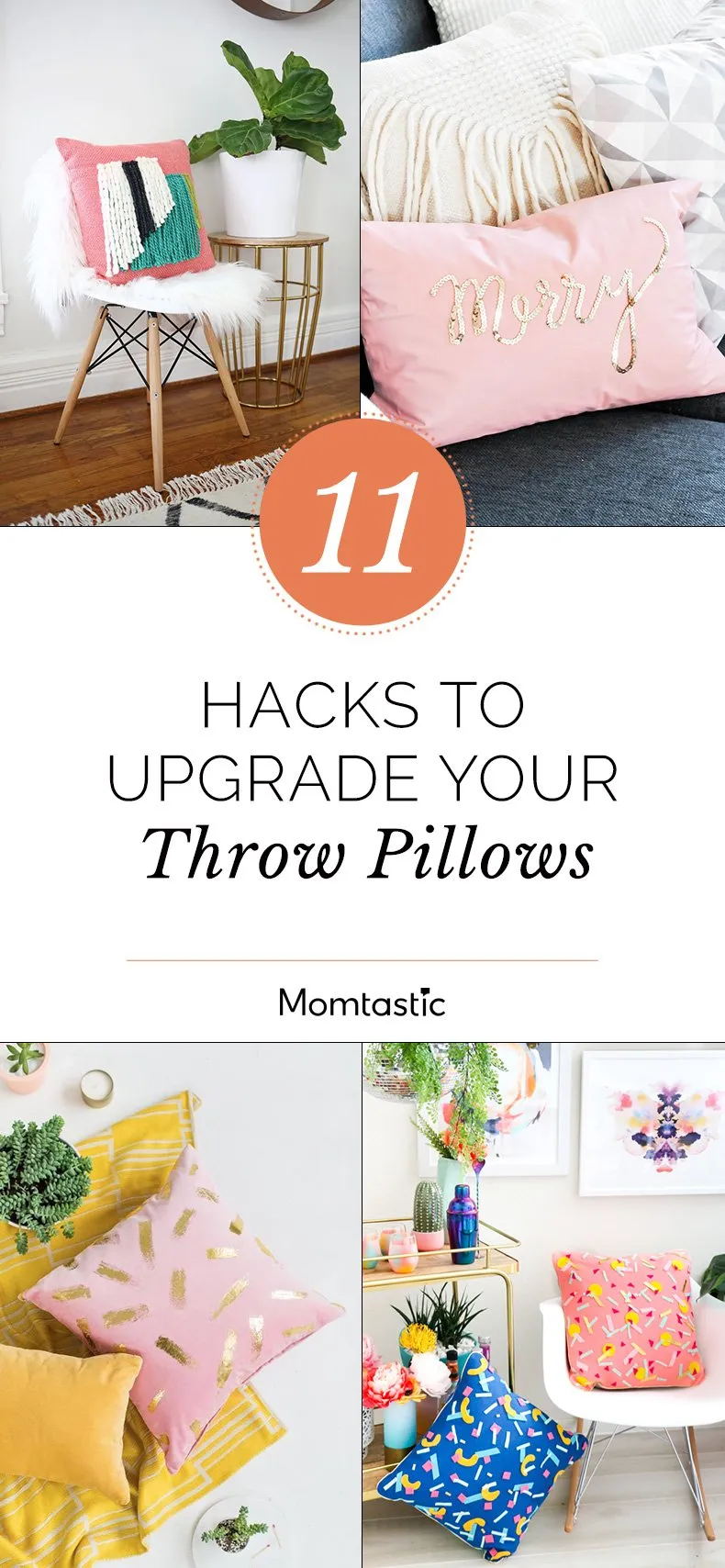 11 Hacks To Upgrade Your Throw Pillows