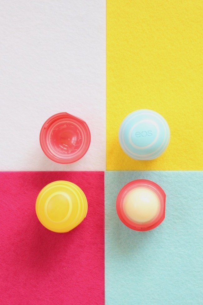 Trash To Treasure: How to Refill Colorful Empty EOS Containers With Homemade Lip Balm