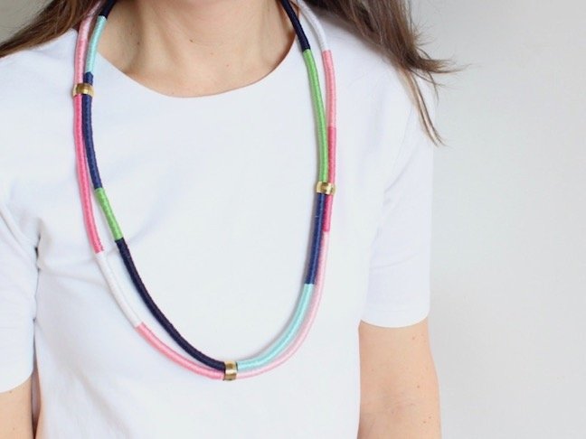 Make A Show Stopping Necklace With Rope And Hardware
