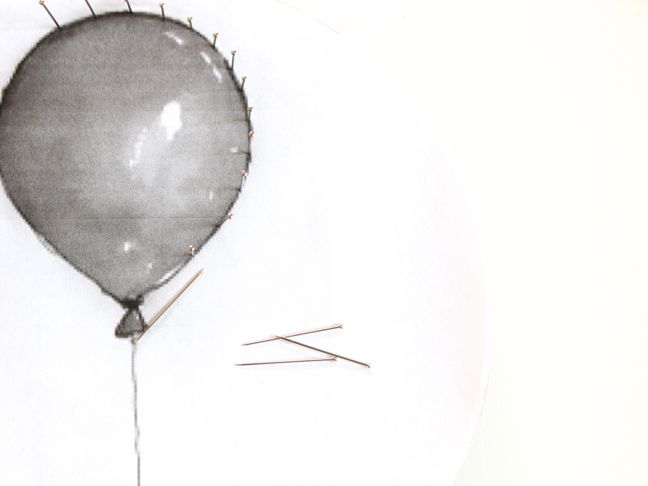 black-and-white-balloon-with-push-pins