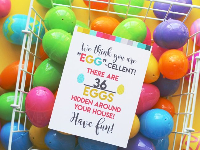 easter egg hunt ideas