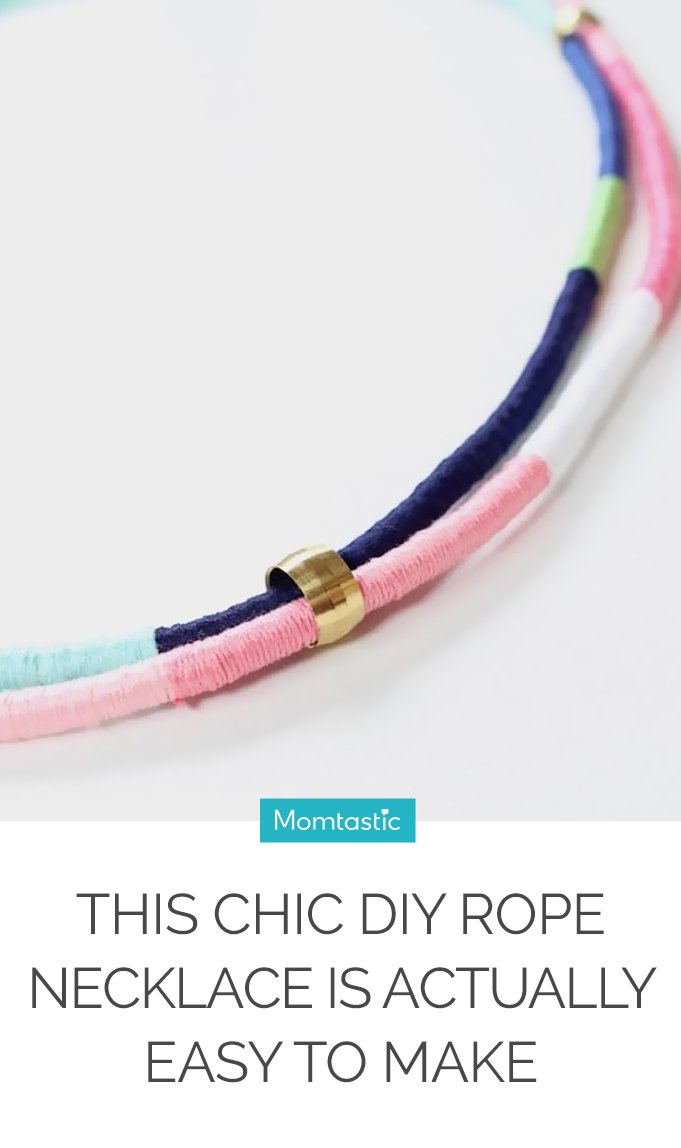 This Chic DIY Rope Necklace Is Actually Easy to Make