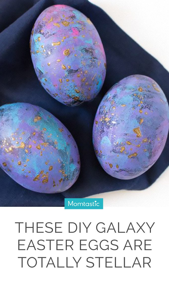 These DIY Galaxy Easter Eggs Are Totally Stellar
