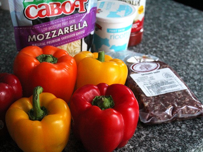 Lasagna Stuffed Peppers