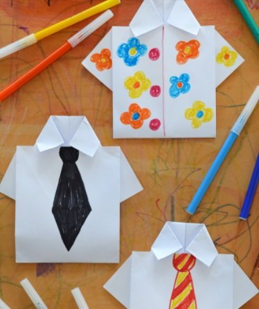 Craft Like A Boss With These ‘Boss Baby’-Inspired Origami Business Shirts