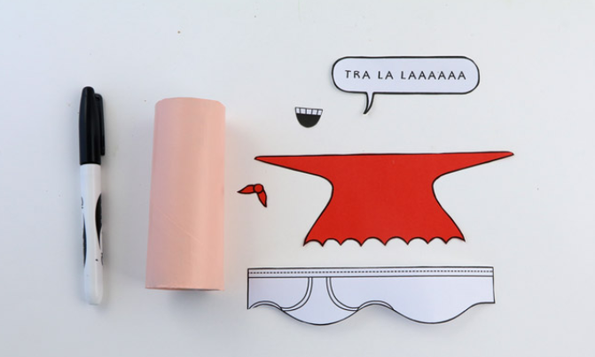 Escape Into A Fit Of Laughter With This Easy ‘Captain Underpants’ Craft Activity