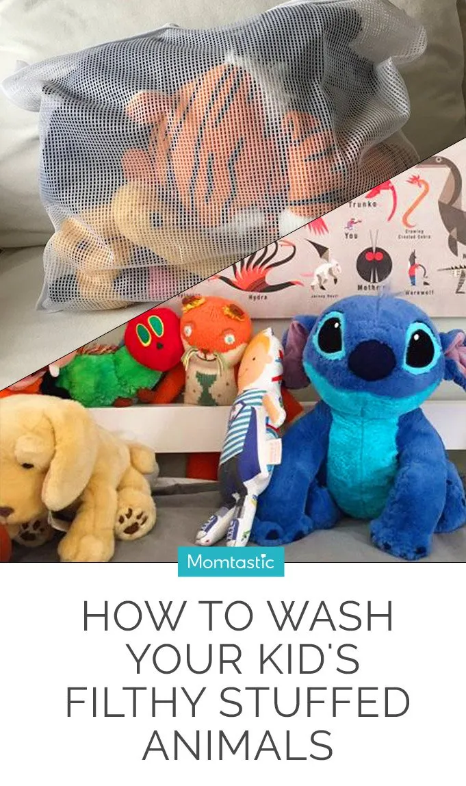How To Wash Your Kid’s Filthy Stuffed Animals