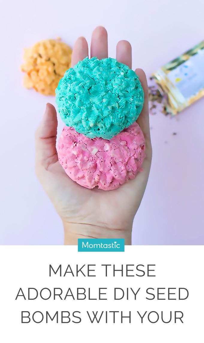 Make These Adorable DIY Seed Bombs With Your Kids