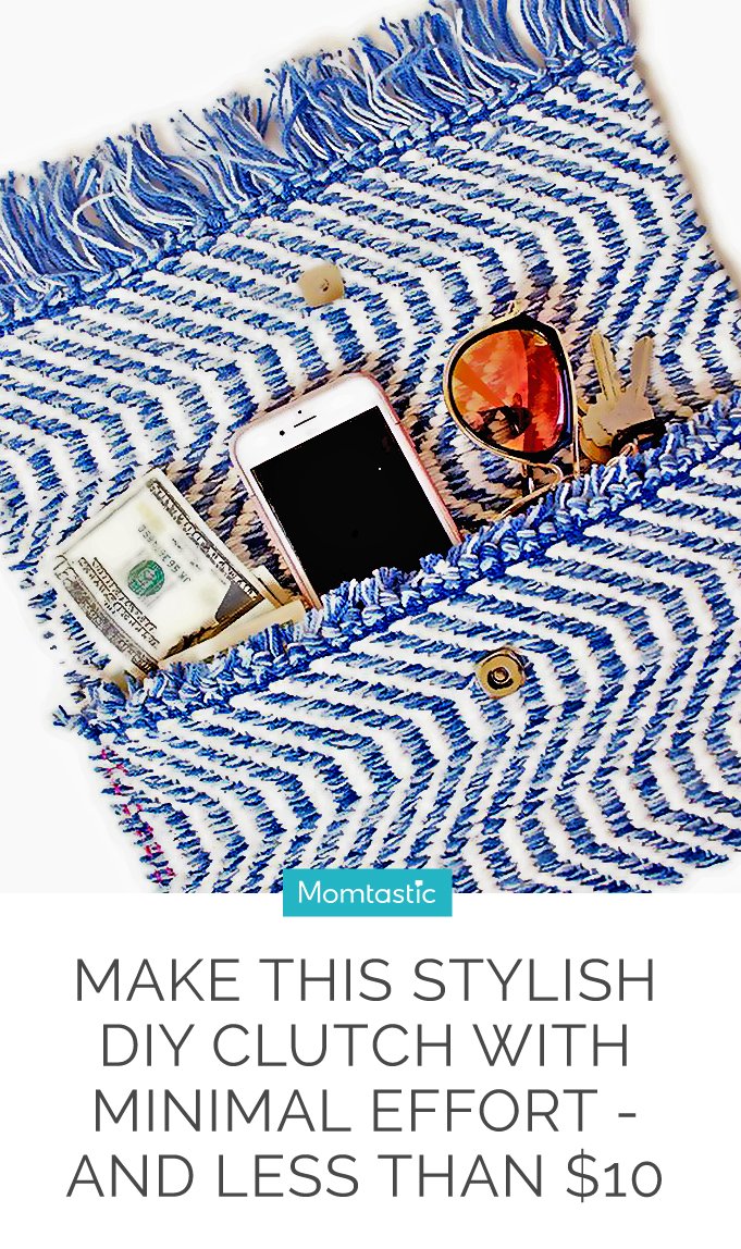 Make This Stylish DIY Clutch With Minimal Effort—and for Less Than $10