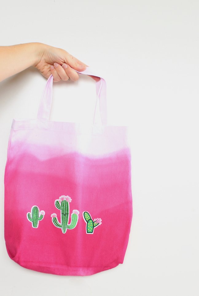 How To Make A Tote-ally Cool DIY Cactus Tote That Won’t Poke You