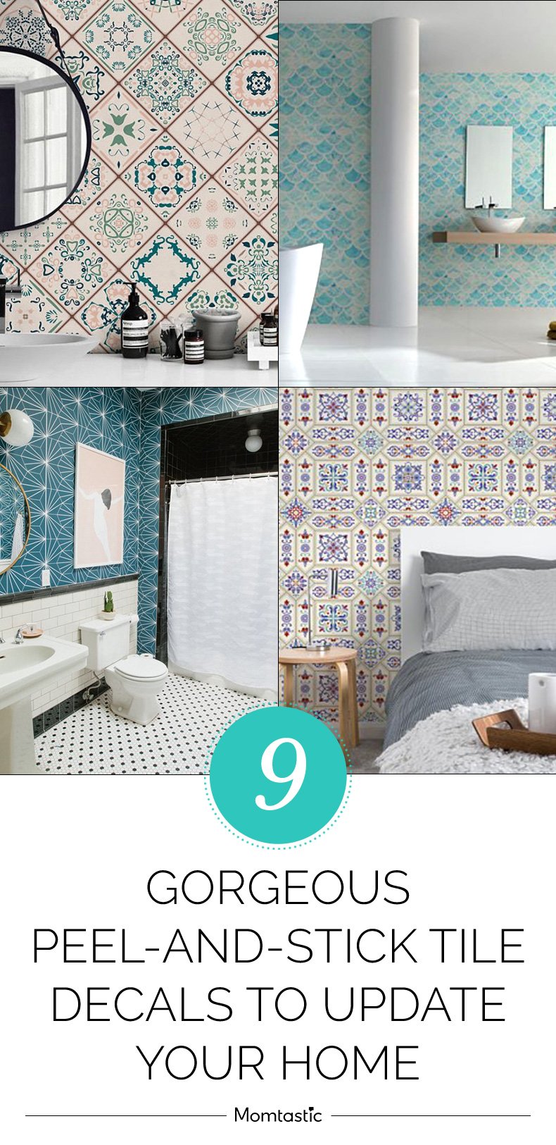 9 Gorgeous Peel-and-Stick Tile Decals to Update Your Home