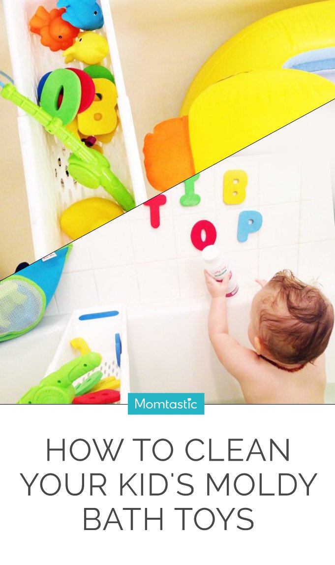 How To Clean Your Kid’s Moldy Bath Toys