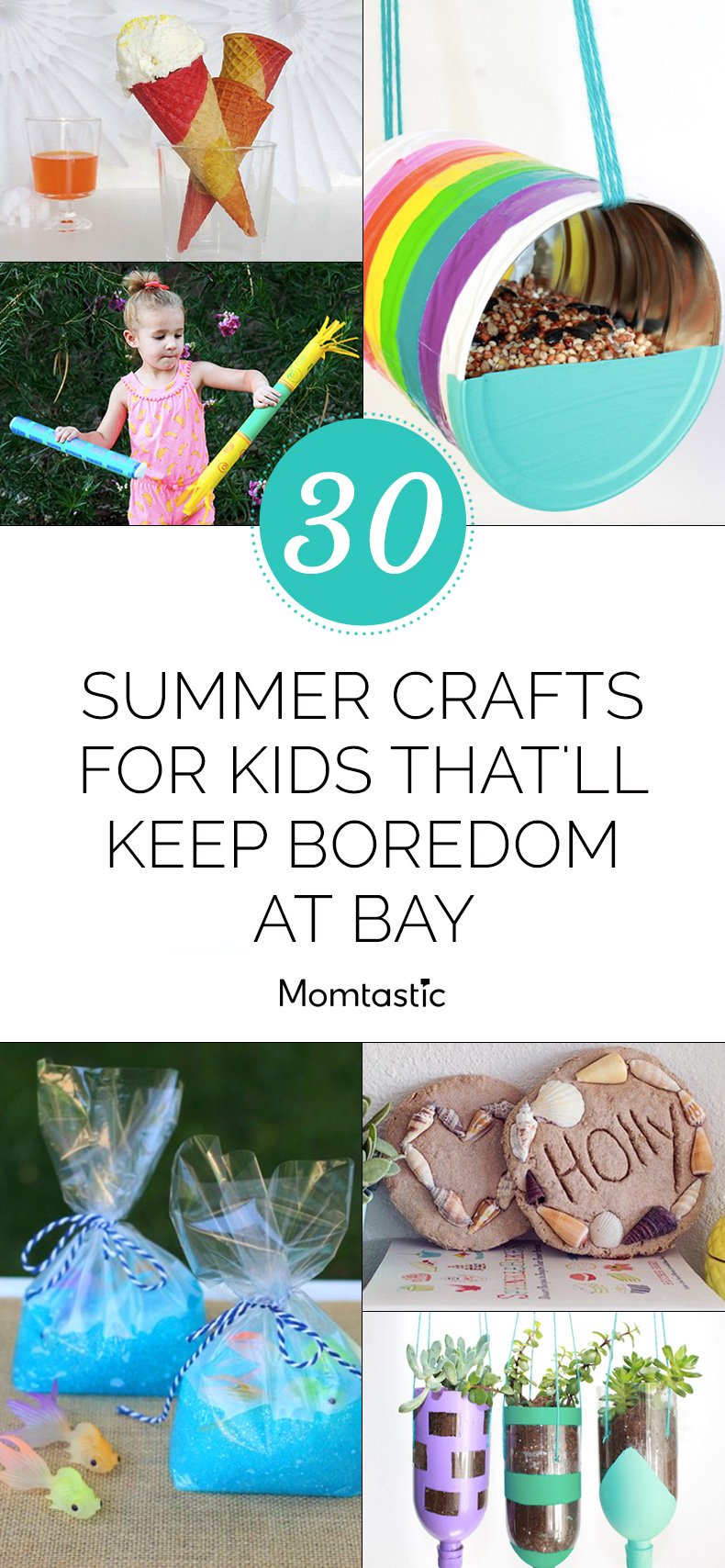 30 Summer Crafts for Kids That’ll Keep Boredom at Bay
