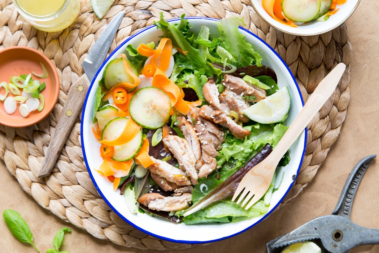 Forget the Bread! This Banh Mi Inspired Salad Recipe if Perfect for Spring