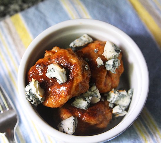 Buffalo Chicken Meatballs are the Dinner You Didn’t Know You Needed