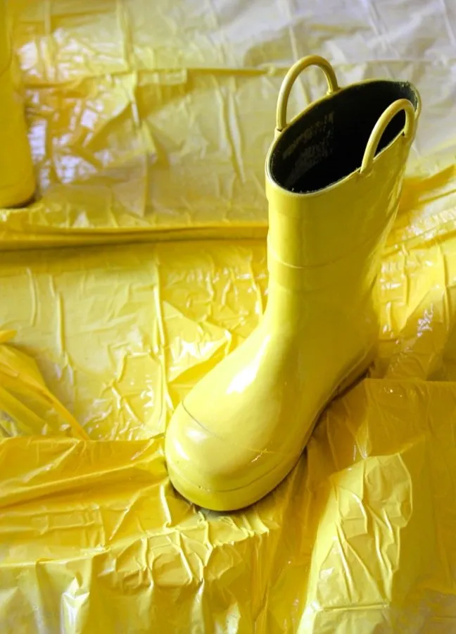 rain-boots-spray-painted-yellow