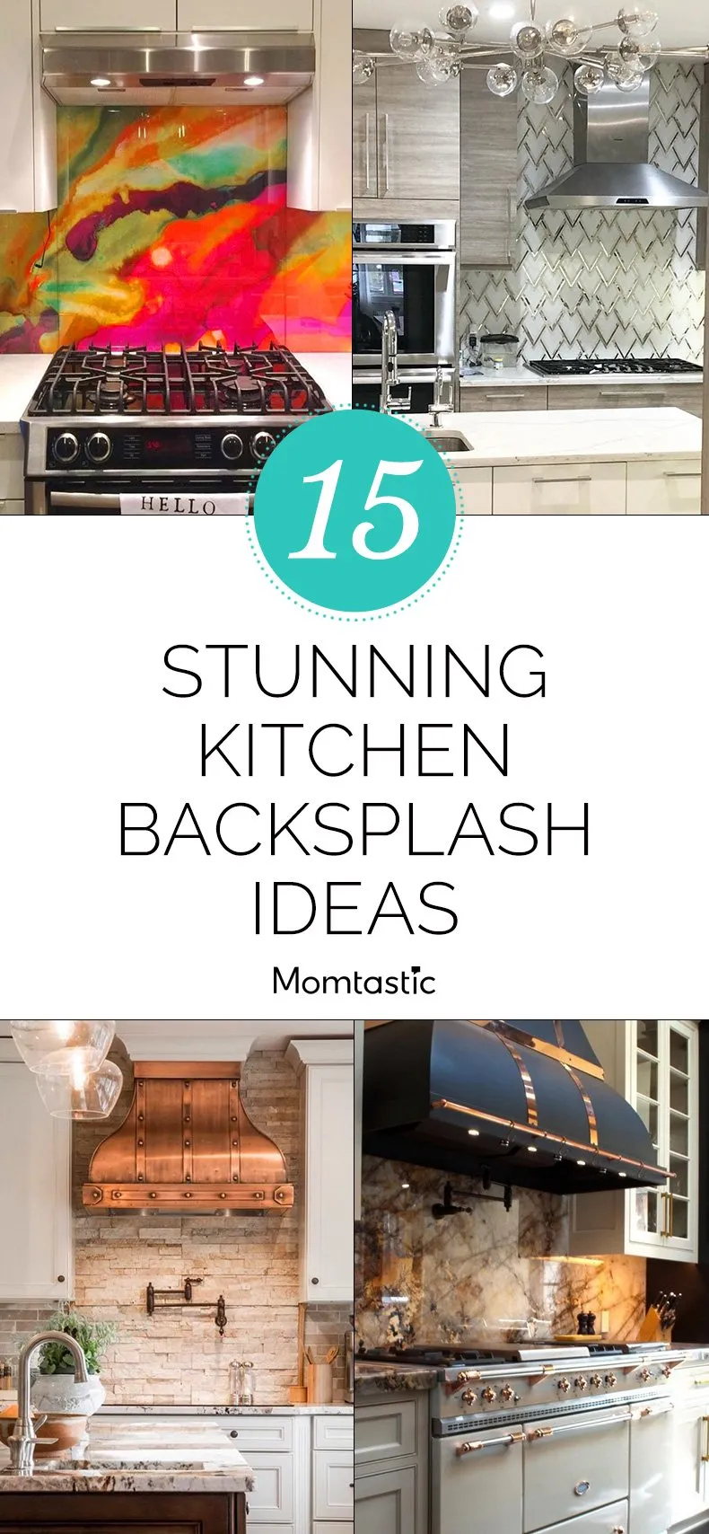 15 Stunning Kitchen Backsplash Ideas