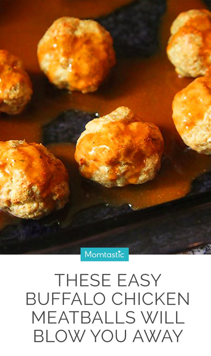 These Easy Buffalo Chicken Meatballs Will Blow You Away