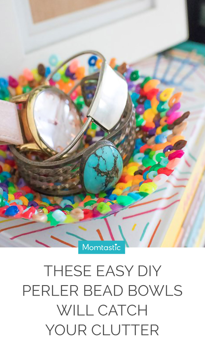 These Easy DIY Perler Bead Bowls Will Catch Your Clutter
