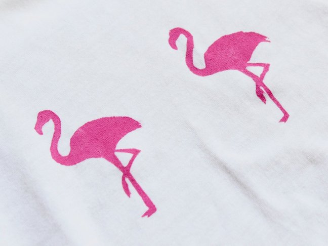 Stand Out From The Flock With This DIY Flamingo Shirt