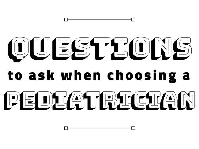 Questions to Ask When Choosing a Pediatrician by @letmestart on @itsMomtastic