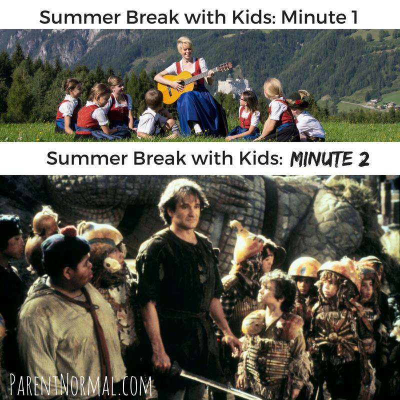 The funniest memes about summertime with the kids on @itsMomtastic by Kim Bongiorno featuring The ParentNormal