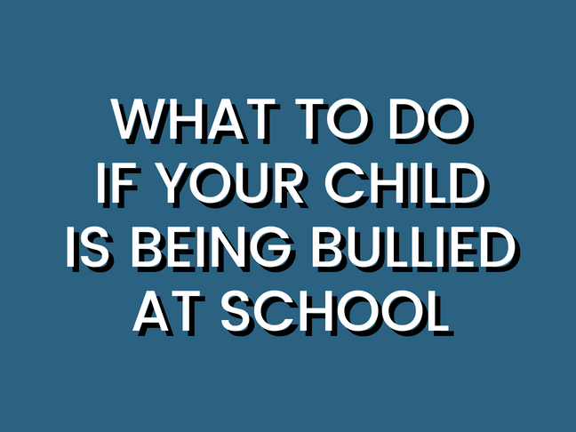 What to Do If Your Child Is Being Bullied at School by @letmestart for @itsMomtastic | School days