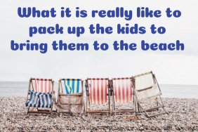 What It Is Really Like to Pack up the Kids to Bring Them to the Beach by @letmestart for @itsMomtastic
