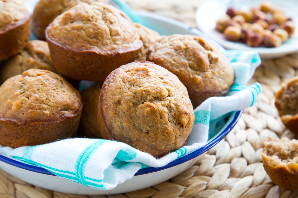 No One Will Know These Banana Nut Muffins are Actually Vegan!