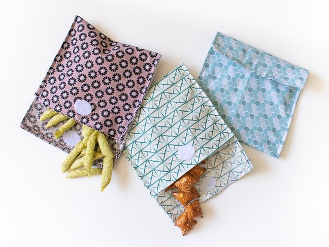 Reduce Waste With These DIY Reusable Snack Bags