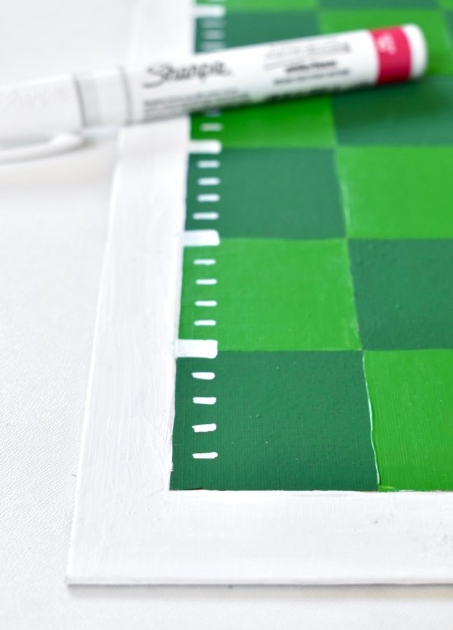 From Firstdowns To Touchdowns, This DIY Football Checkers Has It All