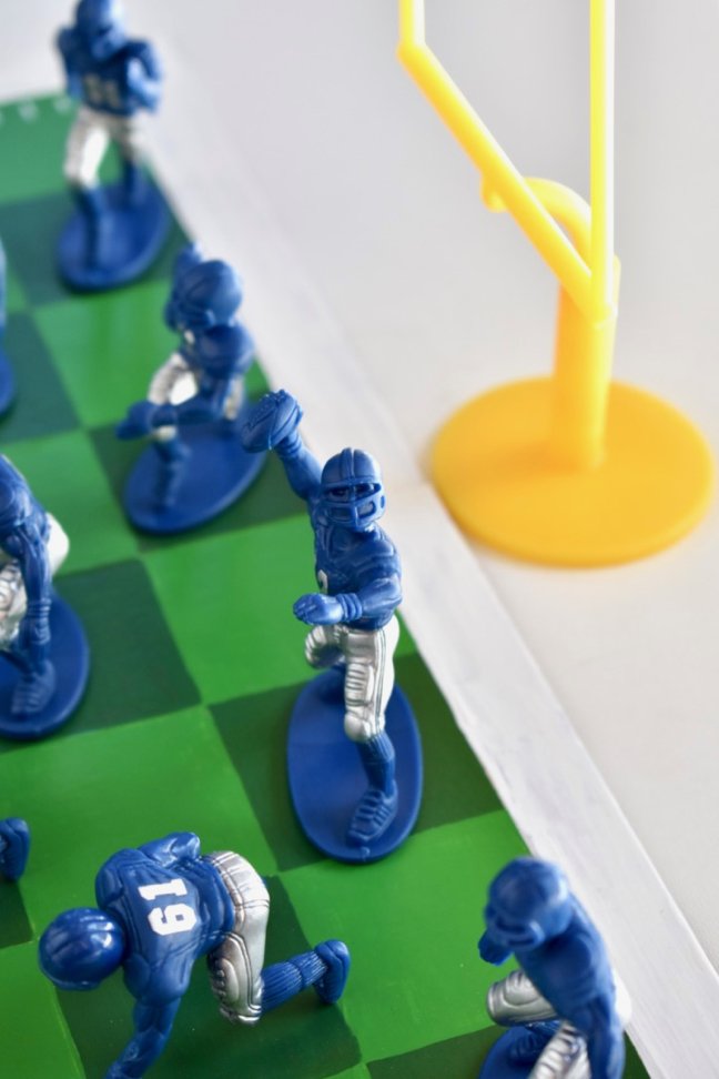 From Firstdowns To Touchdowns, This DIY Football Checkers Has It All