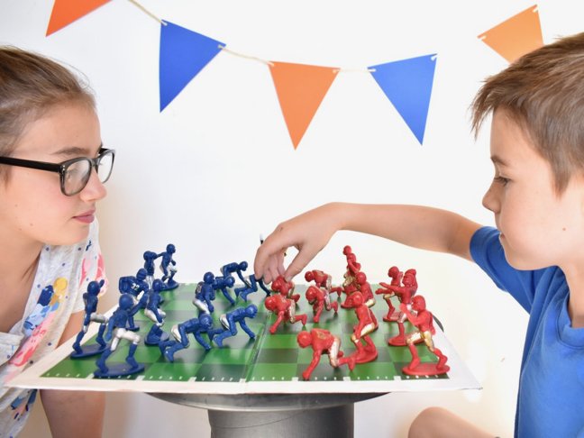 From Firstdowns To Touchdowns, This DIY Football Checkers Has It All