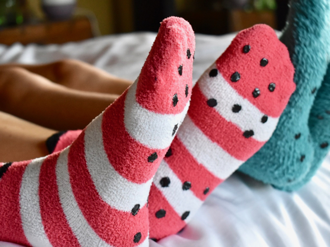 Slip No More With These Simple DIY No Slip Socks